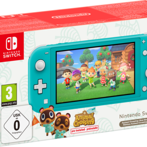 Nintendo Switch Lite Animal Crossing New Horizons Editie Turquoise - vergelijk en bespaar - Vergelijk365