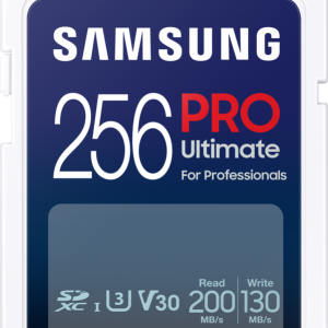 Samsung PRO Ultimate 256 GB (2023) SDXC - vergelijk en bespaar - Vergelijk365