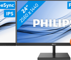 2x Philips 245E1S + NewStar FPMA-D550DBLACK - vergelijk en bespaar - Vergelijk365