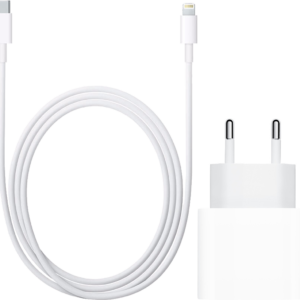 Apple Usb C Oplader 20W + Lightning Kabel 1m Kunststof Wit - vergelijk en bespaar - Vergelijk365