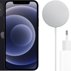Apple iPhone 12 128GB Zwart - Magsafe Oplaadpakket - vergelijk en bespaar - Vergelijk365