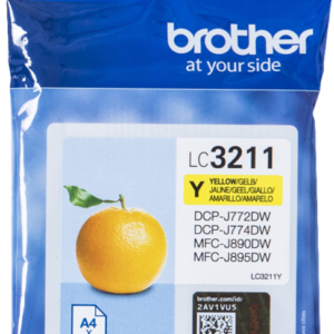 Brother LC-3211 Cartridge Geel - vergelijk en bespaar - Vergelijk365