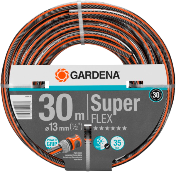 Gardena Premium SuperFLEX Tuinslang 1/2" 30m - vergelijk en bespaar - Vergelijk365