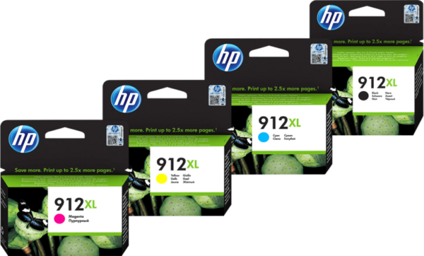 HP 912XL Cartridge Combo Pack - vergelijk en bespaar - Vergelijk365