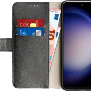 Just in Case Wallet Samsung Galaxy S23 FE Book Case Zwart - vergelijk en bespaar - Vergelijk365