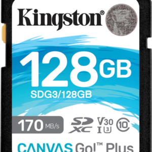 Kingston Canvas Go Plus 128GB SDXC - vergelijk en bespaar - Vergelijk365
