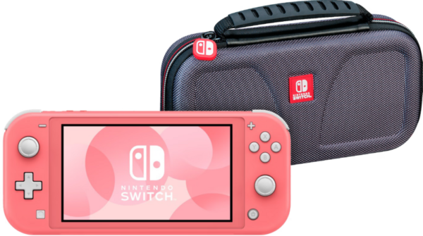 Nintendo Switch Lite Animal Crossing New Horizons Editie Roze + Beschermhoes - vergelijk en bespaar - Vergelijk365