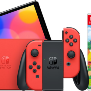 Nintendo Switch OLED Super Mario Editie + Animal Crossing New Horizons - vergelijk en bespaar - Vergelijk365