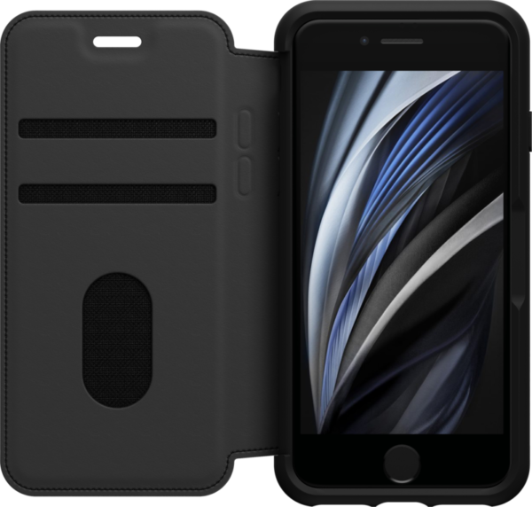 Otterbox Strada Apple iPhone SE 2022 / SE 2020 / 8 / 7 Book Case Zwart - vergelijk en bespaar - Vergelijk365
