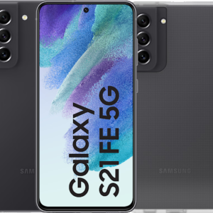 Samsung Galaxy S21 FE 128GB Grijs 5G + Otterbox React Back Cover Transparant - vergelijk en bespaar - Vergelijk365