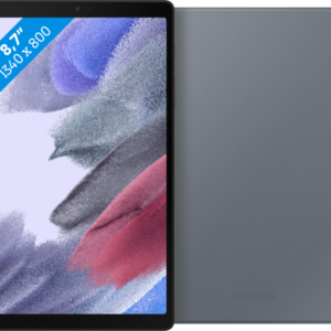 Samsung Galaxy Tab A7 Lite 32GB Wifi + 4G Zwart + Samsung Book Cover Grijs - vergelijk en bespaar - Vergelijk365