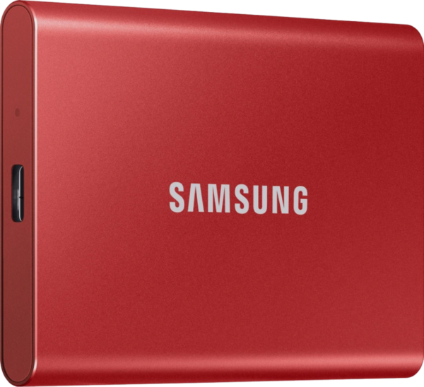 Samsung T7 SSD 1TB Rood - vergelijk en bespaar - Vergelijk365