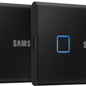 Samsung T7 Touch Portable SSD 2TB Zwart - Duo Pack - vergelijk en bespaar - Vergelijk365