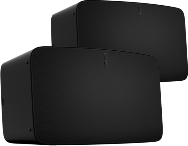 Sonos Five Duo Pack zwart - vergelijk en bespaar - Vergelijk365