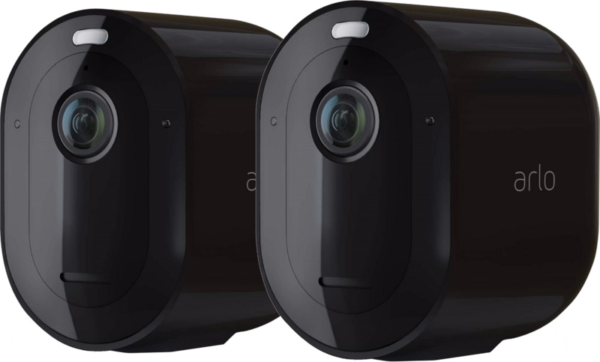Arlo Pro 4 Beveiligingscamera Zwart Duo Pack - vergelijk en bespaar - Vergelijk365