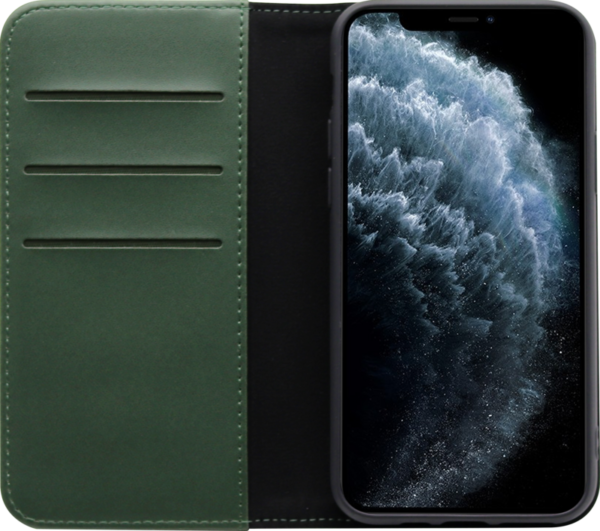 BlueBuilt Apple iPhone 11 Pro Max Book Case Leer Groen - vergelijk en bespaar - Vergelijk365