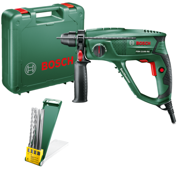 Bosch PBH 2100 RE + beitelset - vergelijk en bespaar - Vergelijk365