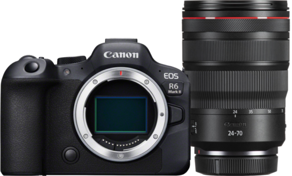 Canon EOS R6 Mark II + RF 24-70mm f/2.8 L IS USM - vergelijk en bespaar - Vergelijk365