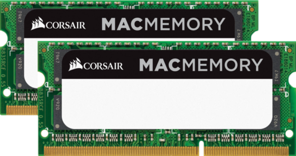 Corsair Apple Mac 16GB DDR3L SODIMM 1600 MHz (2x8GB) - vergelijk en bespaar - Vergelijk365