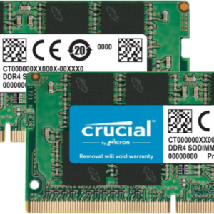Crucial 8 GB DDR4 SODIMM 2400 MHz Duo Pack - vergelijk en bespaar - Vergelijk365
