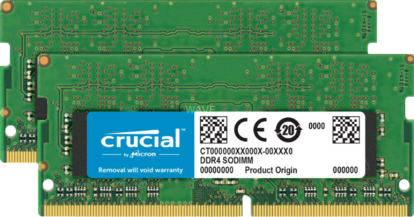 Crucial Apple 16GB DDR4 SODIMM 2400 MHz Kit (2x8GB) - vergelijk en bespaar - Vergelijk365