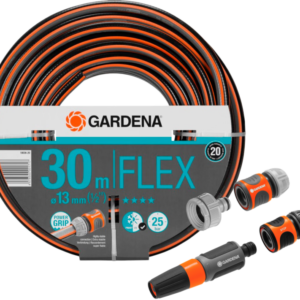Gardena Comfort FLEX 1/2 30m + Koppelstukken - vergelijk en bespaar - Vergelijk365
