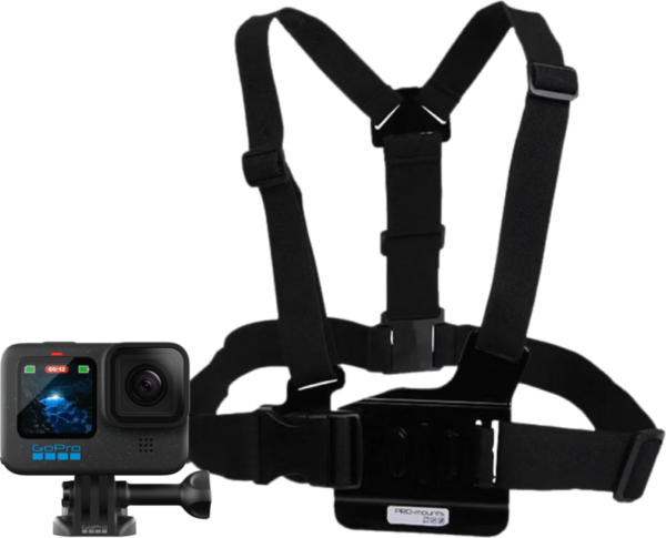 GoPro HERO 12 Black + Chest Harness - vergelijk en bespaar - Vergelijk365