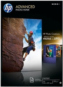HP Advanced Glossy Fotopapier 25 vel (A4) - vergelijk en bespaar - Vergelijk365