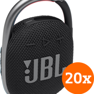 JBL Clip 4 zwart 20-pack - vergelijk en bespaar - Vergelijk365