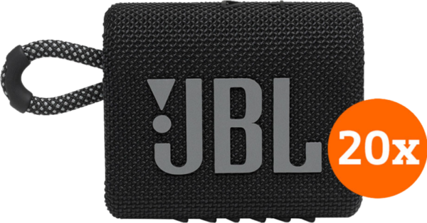 JBL Go 3 zwart 20-pack - vergelijk en bespaar - Vergelijk365