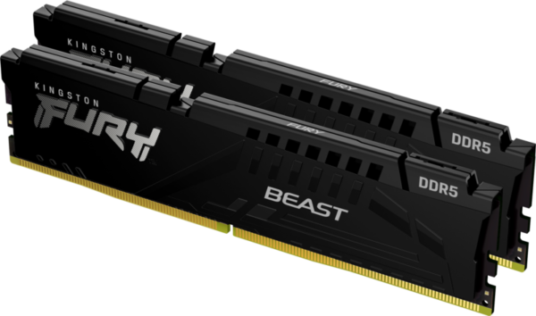 Kingston FURY Beast Black Expo DDR5 DIMM 6000MHz 64GB (2 x 32GB) - vergelijk en bespaar - Vergelijk365