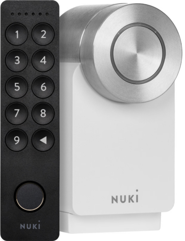 Nuki Smart Lock Pro (4e generatie) - Wit + Keypad 2.0 - vergelijk en bespaar - Vergelijk365