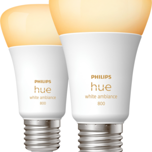 Philips Hue White Ambiance E27 800lm Duo pack - vergelijk en bespaar - Vergelijk365