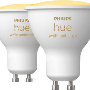 Philips Hue White Ambiance GU10 Duo pack - vergelijk en bespaar - Vergelijk365