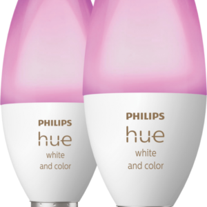 Philips Hue White and Color E14 Duo pack - vergelijk en bespaar - Vergelijk365