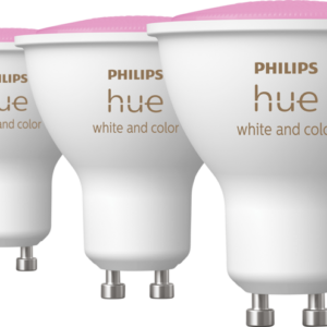 Philips Hue White and Color GU10 3-pack - vergelijk en bespaar - Vergelijk365