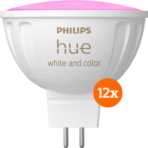Philips Hue spot White and Color MR16 12-pack - vergelijk en bespaar - Vergelijk365