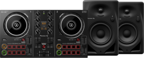 Pioneer DJ DDJ-200 + Pioneer DJ DM-40D Zwart - vergelijk en bespaar - Vergelijk365