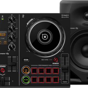Pioneer DJ DDJ-200 + Pioneer DJ DM-50D-BT Zwart - vergelijk en bespaar - Vergelijk365
