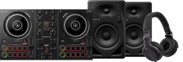 Pioneer DJ DDJ-200 + Pioneer DJ HDJ-CUE1 + Pioneer DJ DM-40D-BT Zwart - vergelijk en bespaar - Vergelijk365