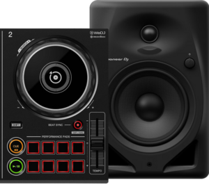Pioneer DJ DDJ-200 + Pioneer DJ HDJ-CUE1 + Pioneer DJ DM-50D Zwart - vergelijk en bespaar - Vergelijk365