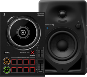 Pioneer DJ DDJ-200 + Pioneer DJ HDJ-X5 Zwart + Pioneer DJ DM-40D-BT Zwart - vergelijk en bespaar - Vergelijk365