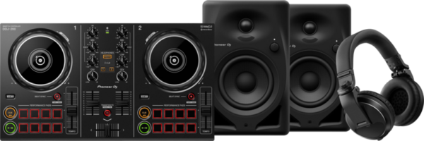 Pioneer DJ DDJ-200 + Pioneer DJ HDJ-X5 Zwart + Pioneer DJ DM-40D Zwart - vergelijk en bespaar - Vergelijk365