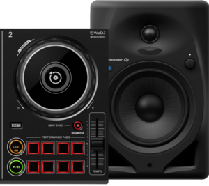 Pioneer DJ DDJ-200 + Pioneer DJ HDJ-X5 Zwart + Pioneer DJ DM-50D-BT Zwart - vergelijk en bespaar - Vergelijk365
