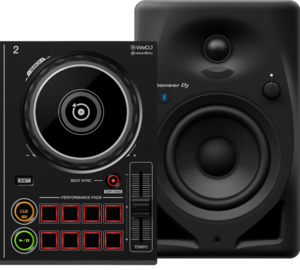 Pioneer DJ DDJ-200 + Pioneer DJ HDJ-X7 Zwart + Pioneer DJ DM-40D-BT Zwart - vergelijk en bespaar - Vergelijk365