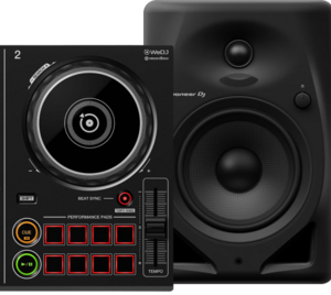 Pioneer DJ DDJ-200 + Pioneer DJ HDJ-X7 Zwart + Pioneer DJ DM-50D Zwart - vergelijk en bespaar - Vergelijk365