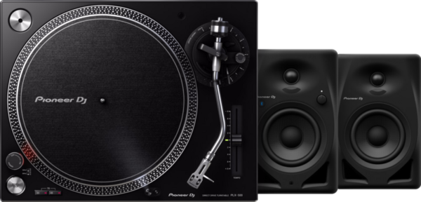 Pioneer DJ PLX 500 Zwart + Pioneer DJ DM-40D-BT Zwart - vergelijk en bespaar - Vergelijk365