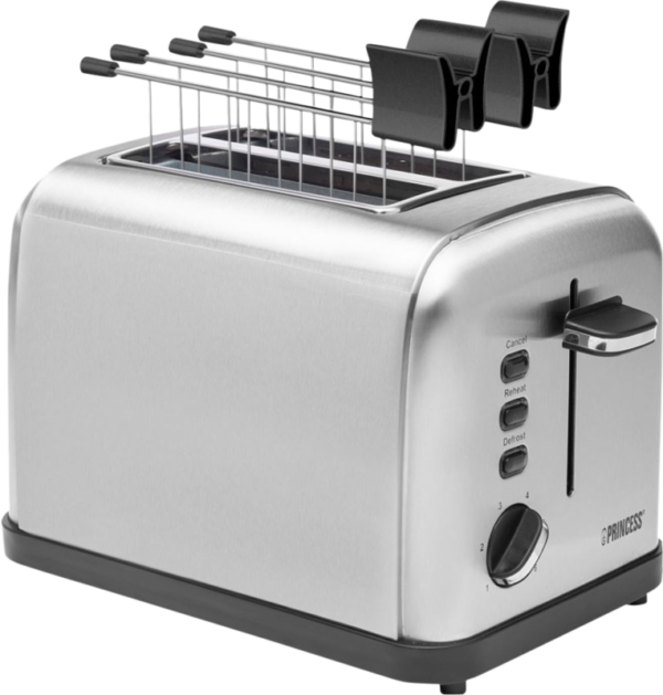 Princess Toaster Steel Style 2 - vergelijk en bespaar - Vergelijk365