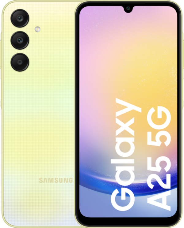 Samsung Galaxy A25 128GB Geel 5G - vergelijk en bespaar - Vergelijk365
