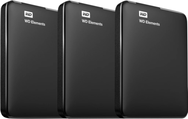 WD Elements Portable 1TB 3-Pack - vergelijk en bespaar - Vergelijk365